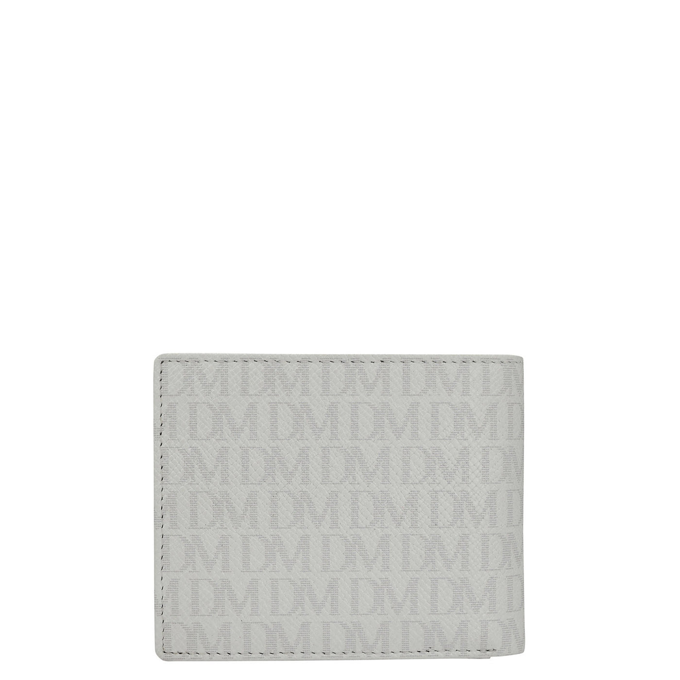 Monogram Leather Mens Wallet - White