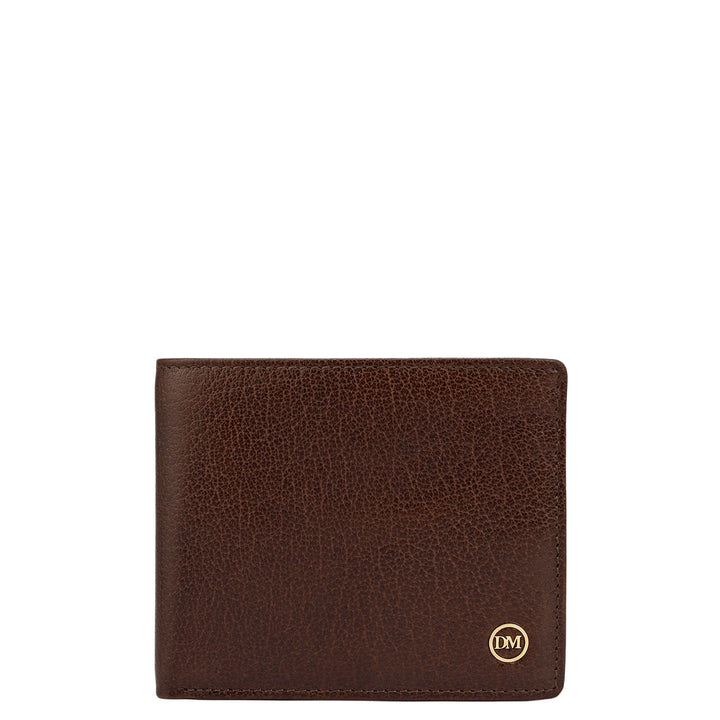 Brown Bifold Leather Mens Wallet