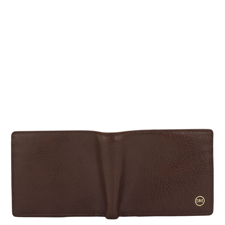 Brown Bifold Leather Mens Wallet