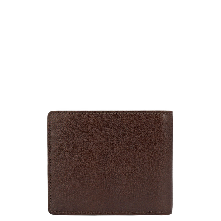 Brown Bifold Leather Mens Wallet