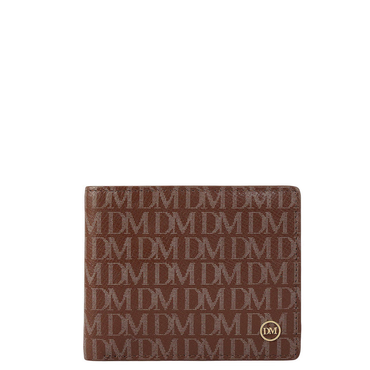 Date Bifold Leather Mens Wallet