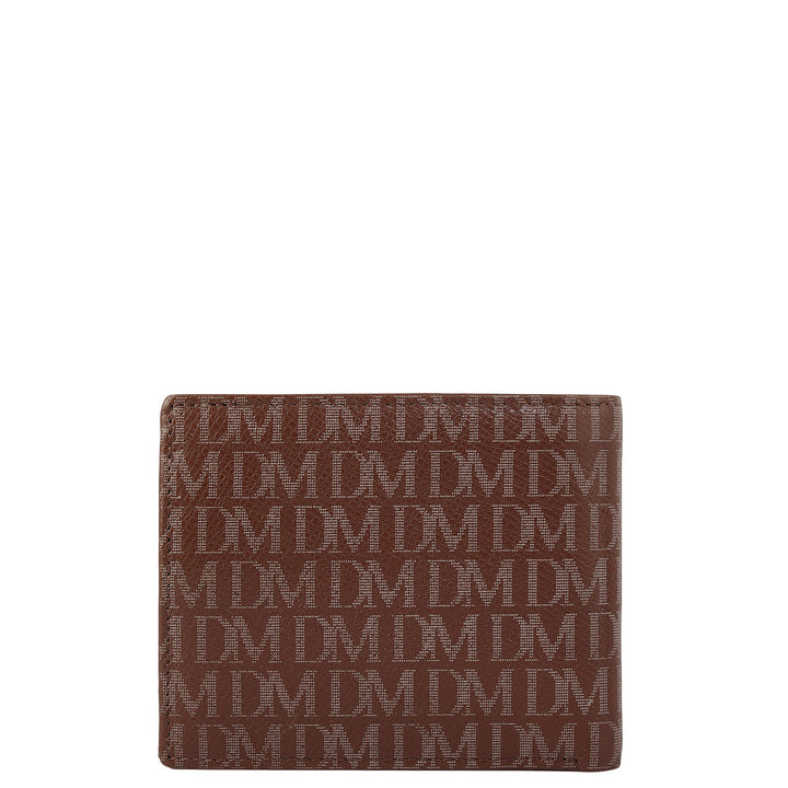 Date Bifold Leather Mens Wallet