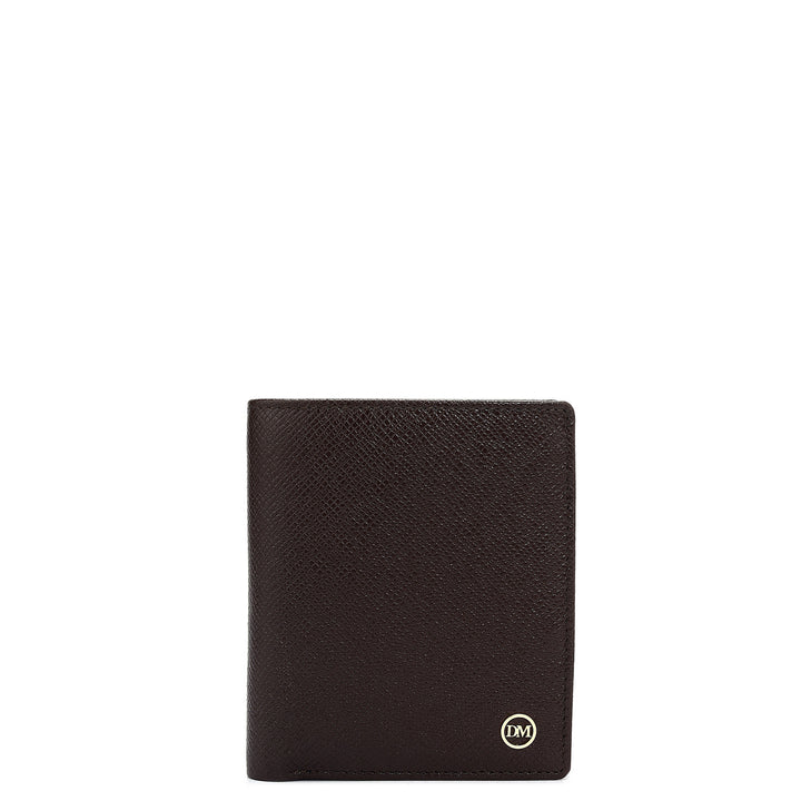 Chocolate Bifold Leather Mens Wallet