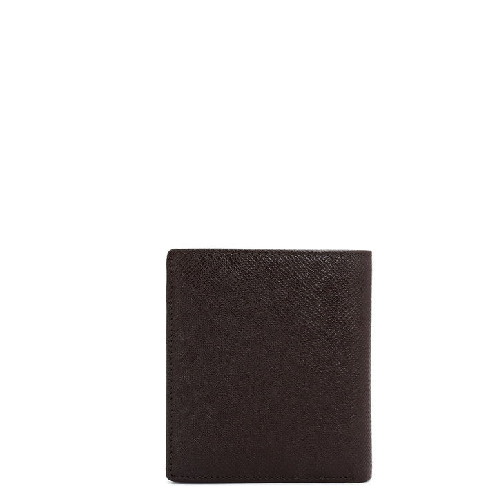 Chocolate Bifold Leather Mens Wallet