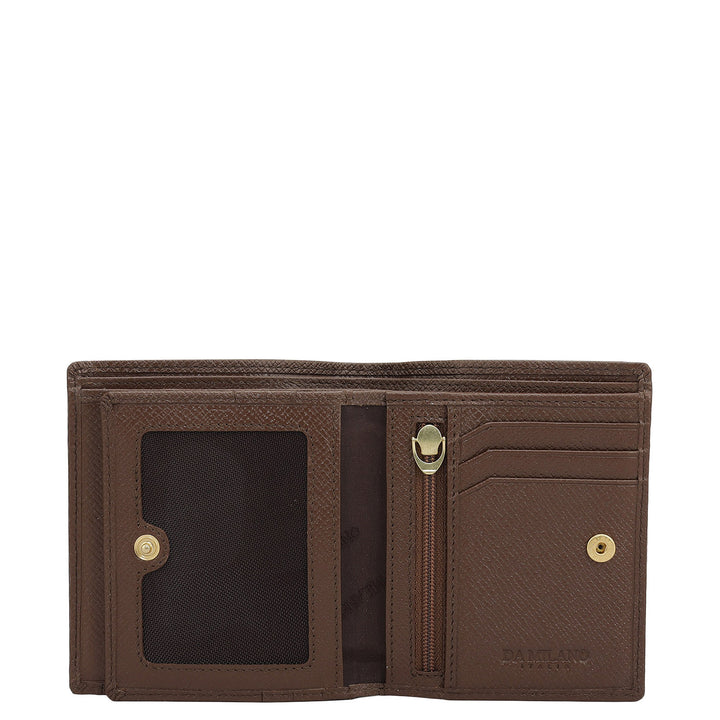 Date Bifold Leather Mens Wallet