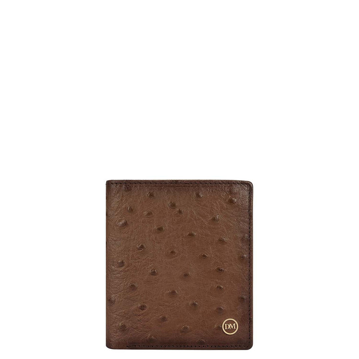 Mocha Bifold Leather Mens Wallet