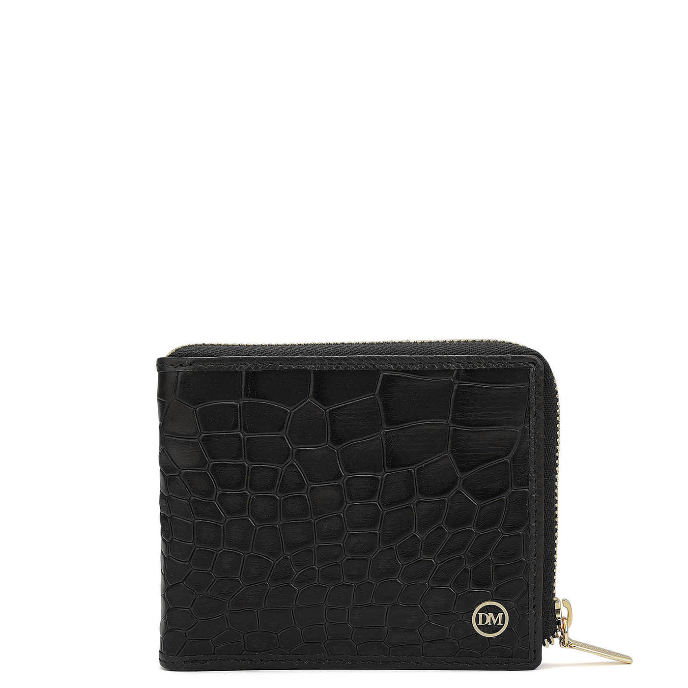 Black Bifold Leather Mens Wallet