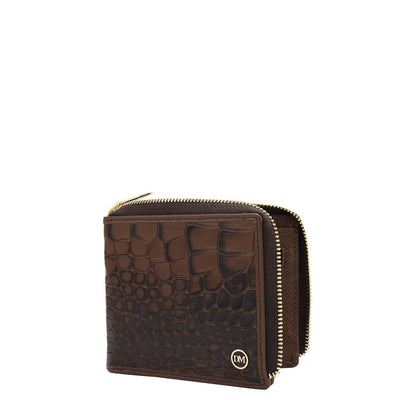 Date Bifold Leather Mens Wallet
