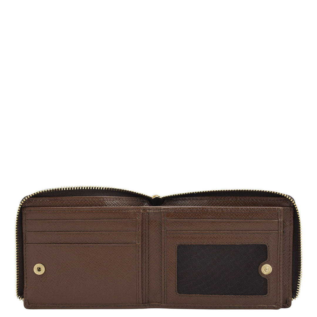 Date Bifold Leather Mens Wallet