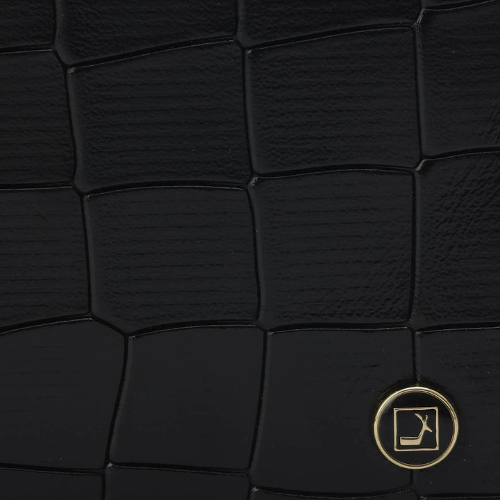 Black Bifold Leather Mens Wallet