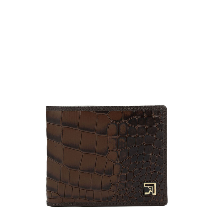 Date Bifold Leather Mens Wallet