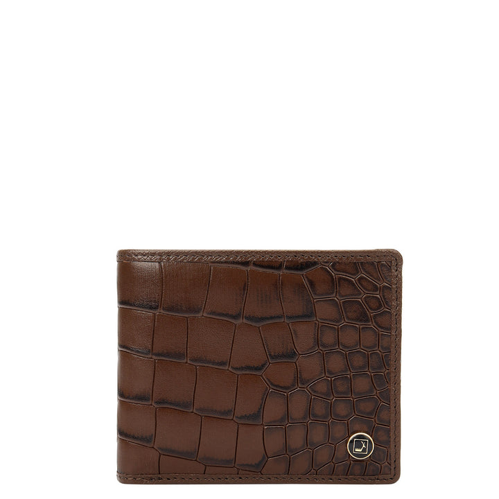 Date Bifold Leather Mens Wallet