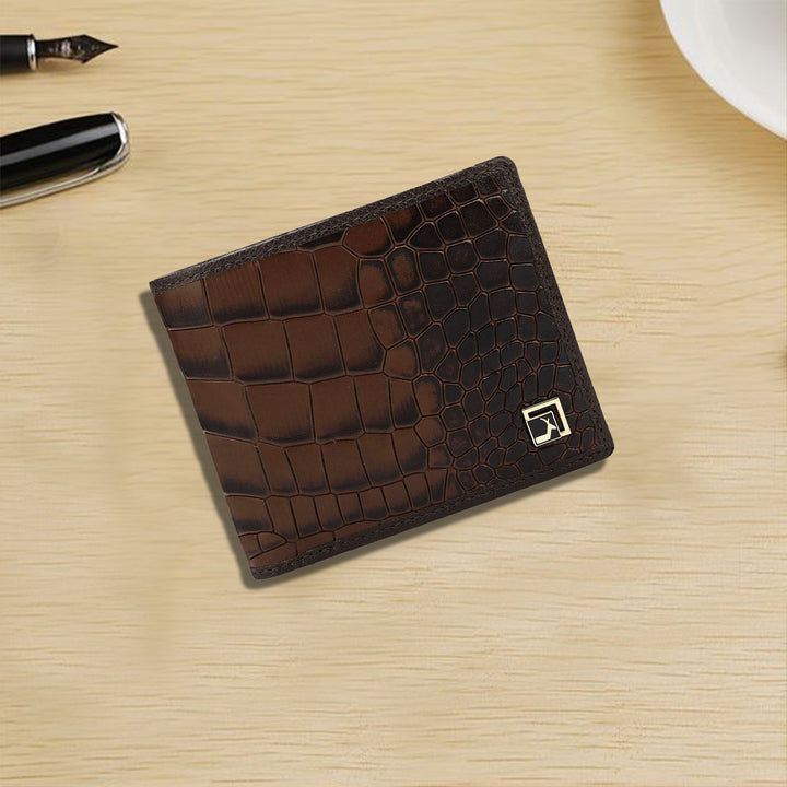 Date Bifold Leather Mens Wallet