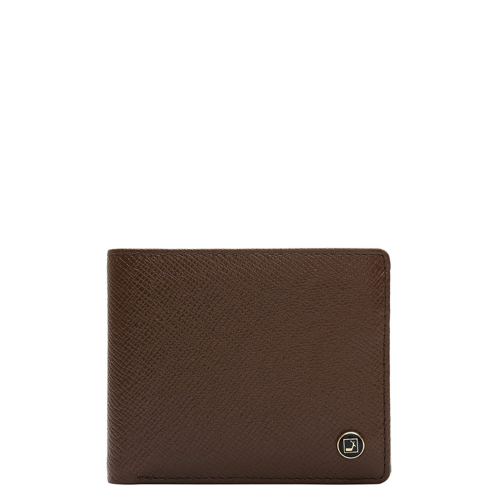 Date Bifold Leather Mens Wallet
