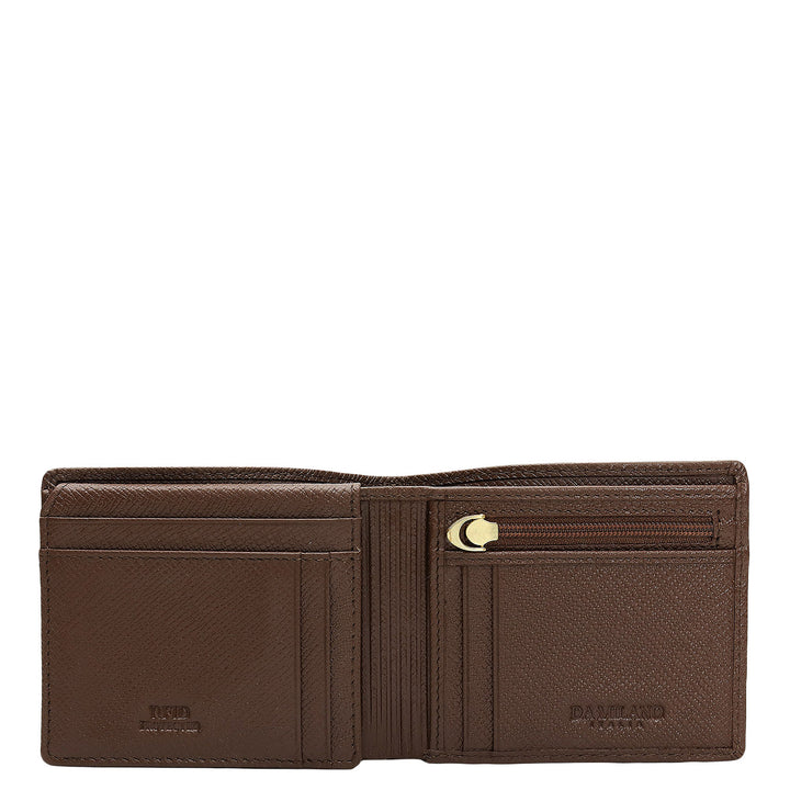Date Bifold Leather Mens Wallet