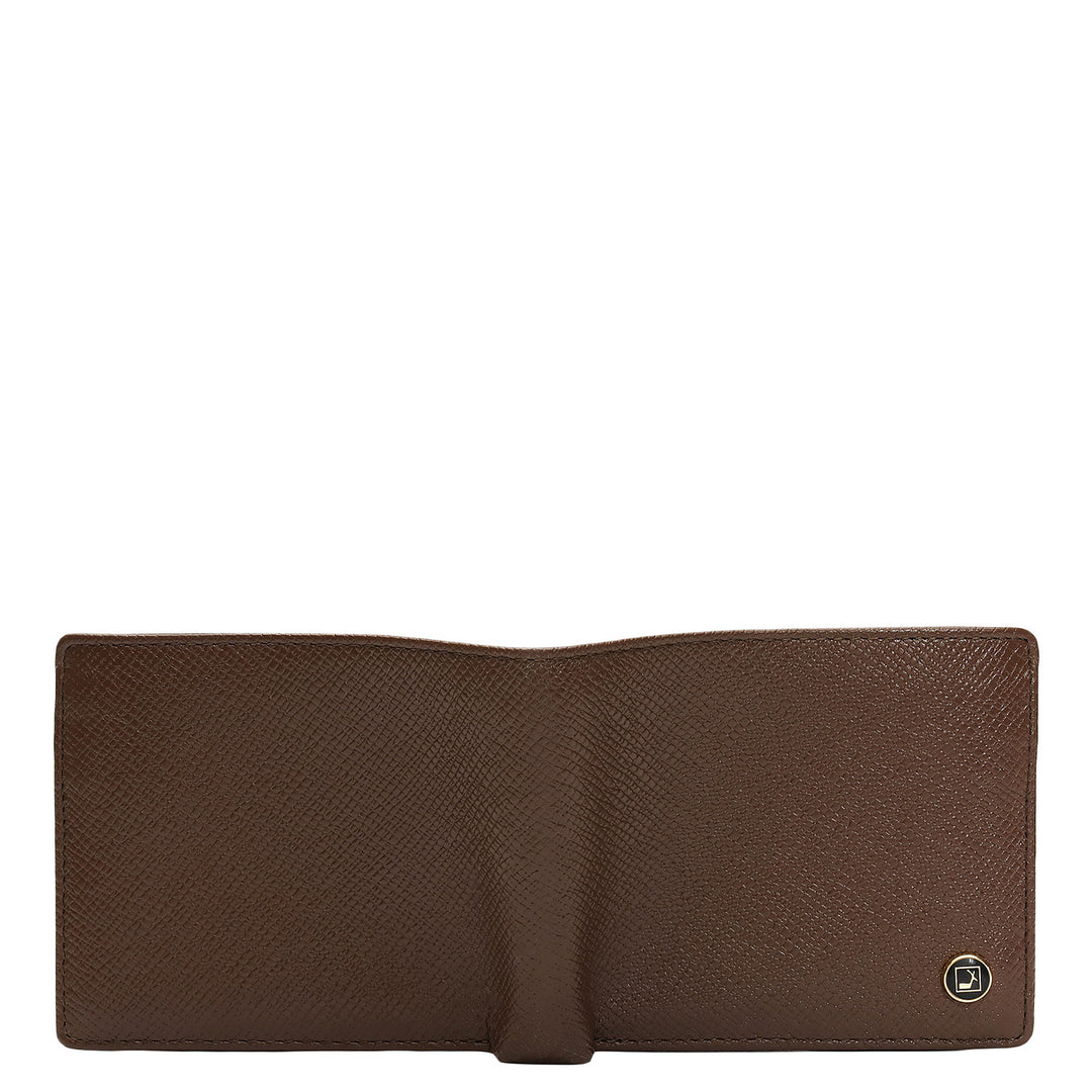 Date Bifold Leather Mens Wallet