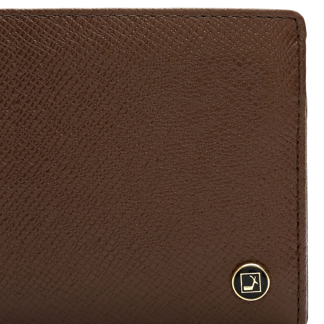 Date Bifold Leather Mens Wallet