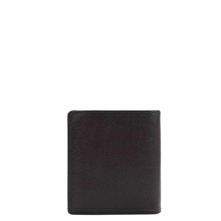 Chocolate Bifold Leather Mens Wallet