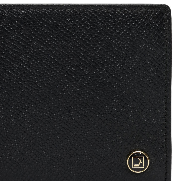 Black Bifold Leather Mens Wallet