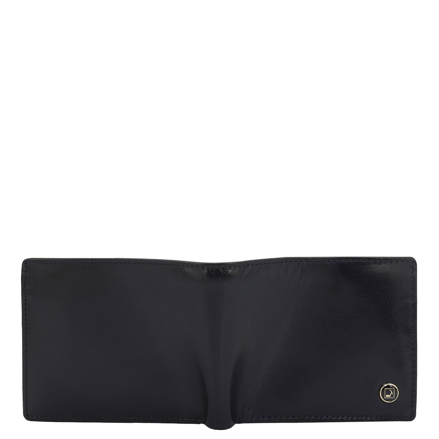 Black Bifold Leather Mens Wallet