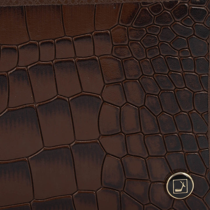 Brown Bifold Leather Mens Wallet