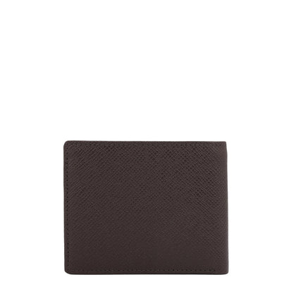 Chocolate Bifold Leather Mens Wallet