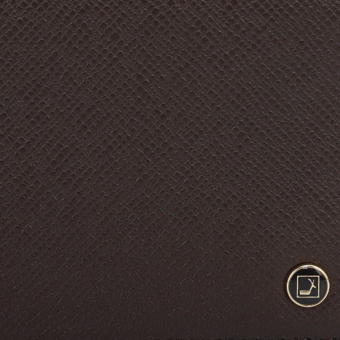 Chocolate Bifold Leather Mens Wallet