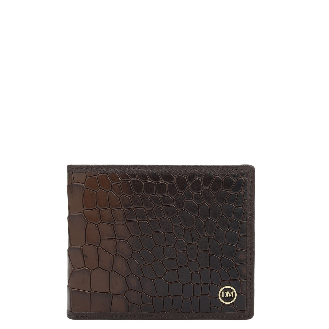 Date Bifold Leather Mens Wallet