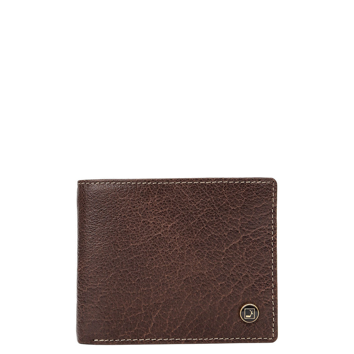 Brown Bifold Leather Mens Wallet