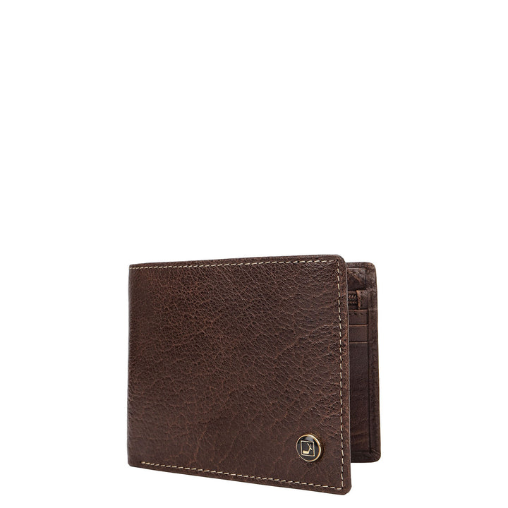 Brown Bifold Leather Mens Wallet