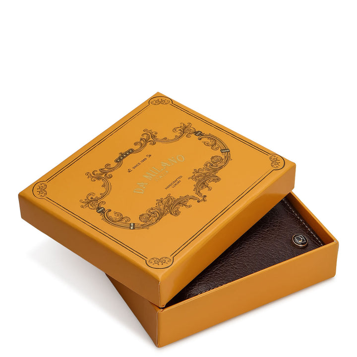 Brown Bifold Leather Mens Wallet
