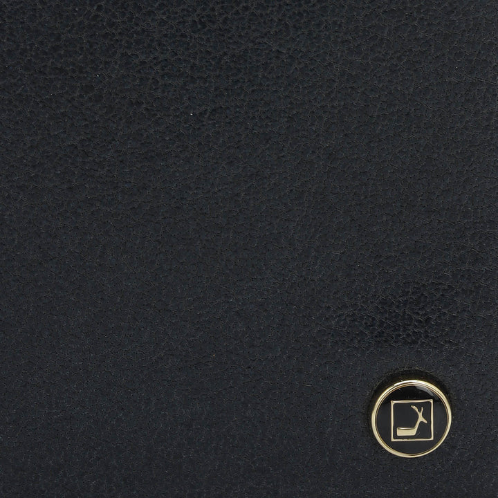 Navy Bifold Leather Mens Wallet