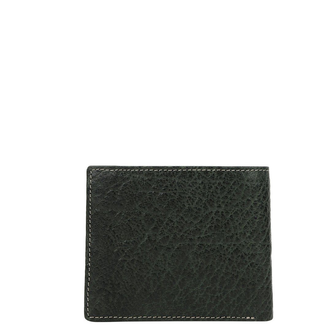 Online Exclusive Bifold Men's Wallet - Petrol Green