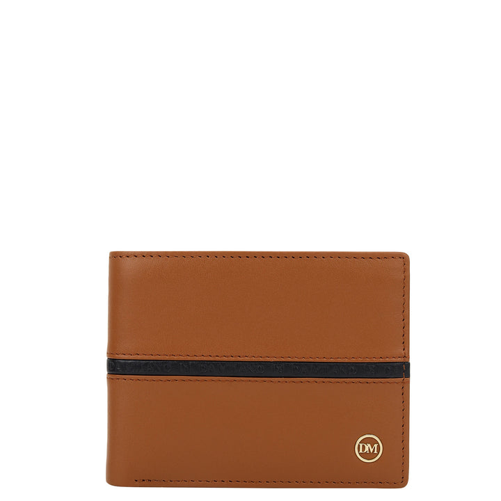 Bifold Men's Wallet - Cognac