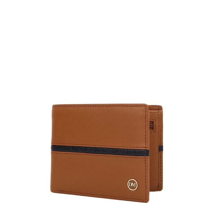 Bifold Men's Wallet - Cognac