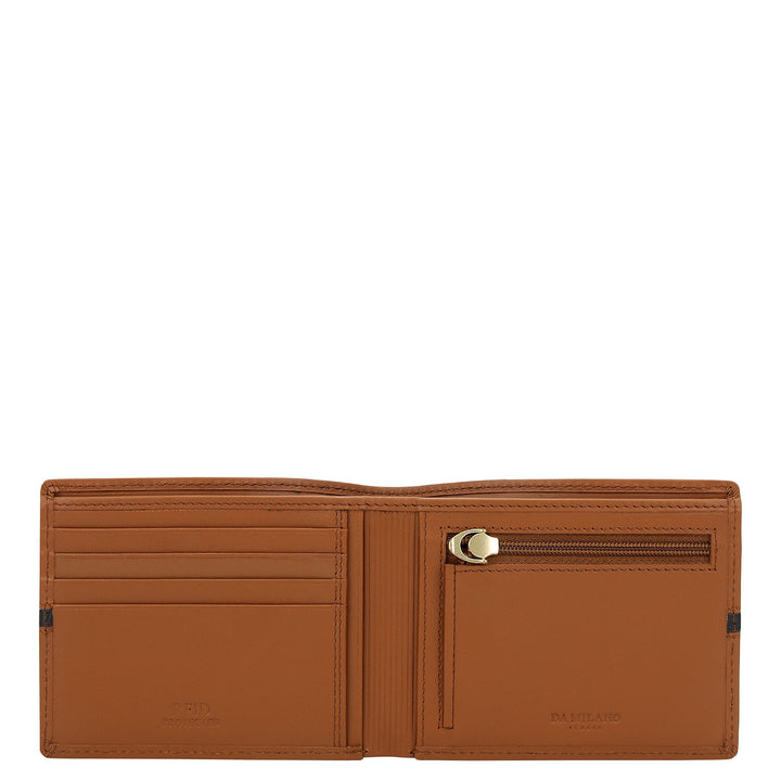Bifold Men's Wallet - Cognac