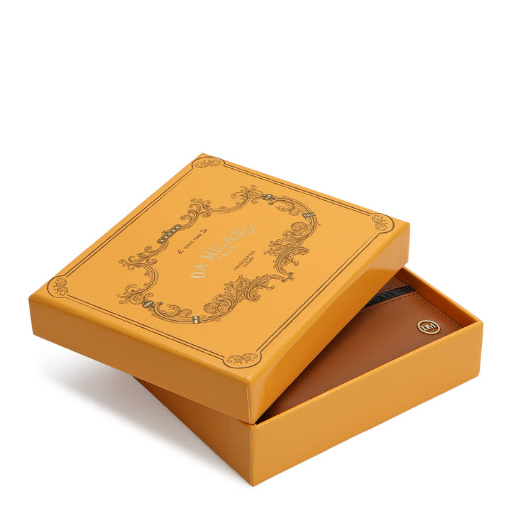 Bifold Men's Wallet - Cognac