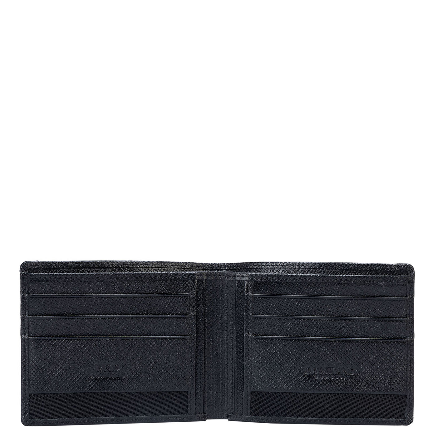Franzy Croco Leather Mens Wallet - Black