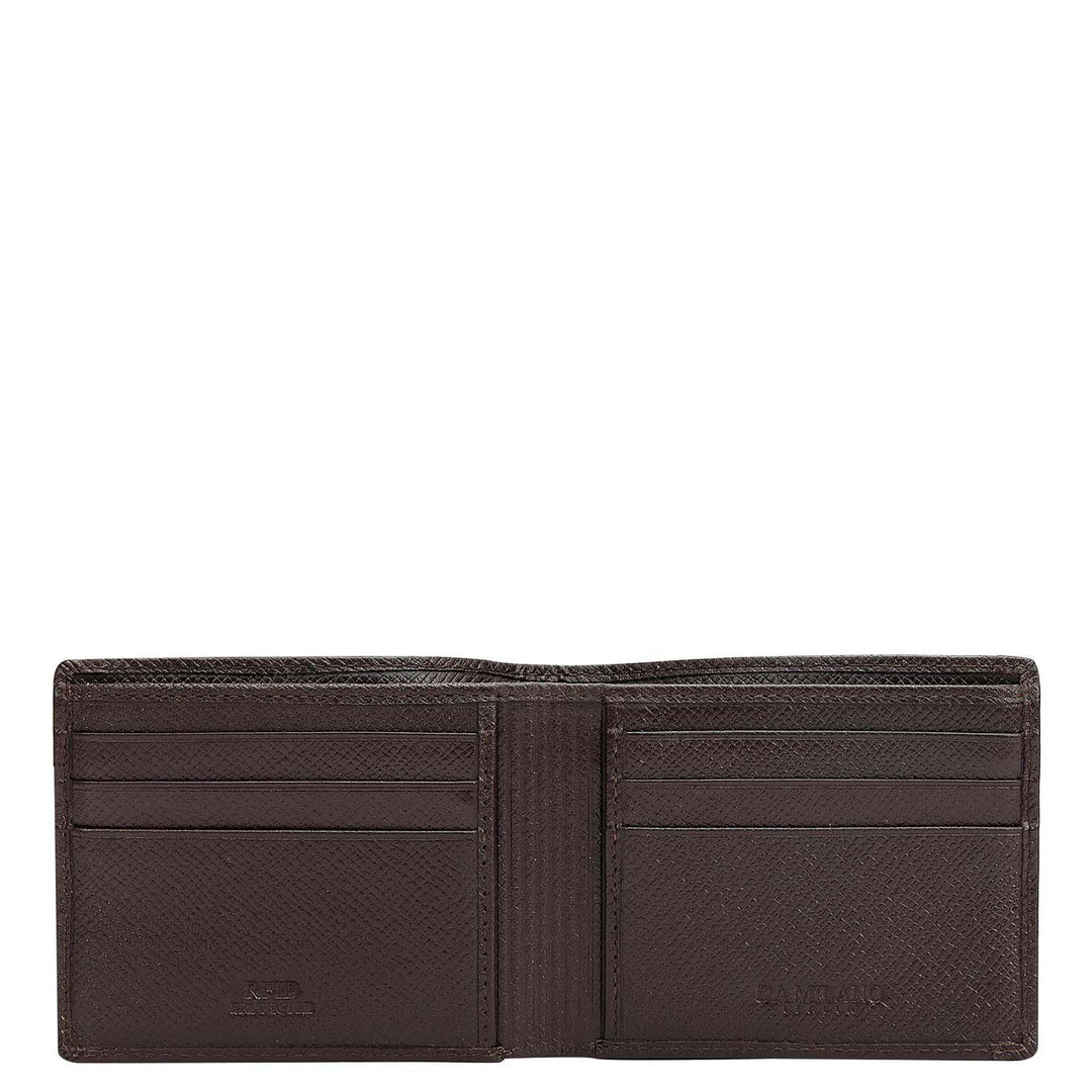 Brown Bifold Leather Mens Wallet