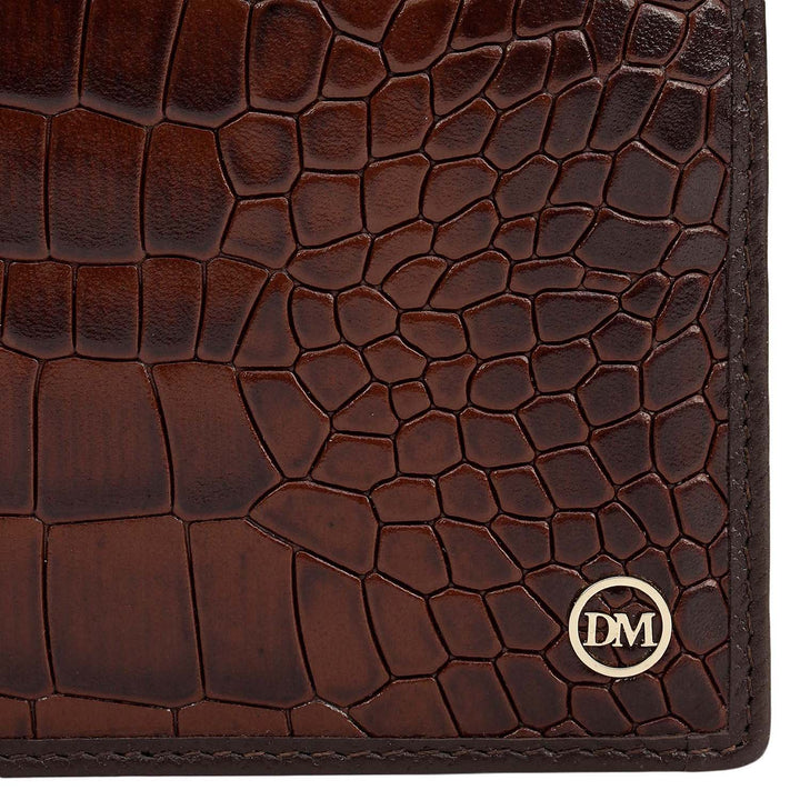 Brown Bifold Leather Mens Wallet