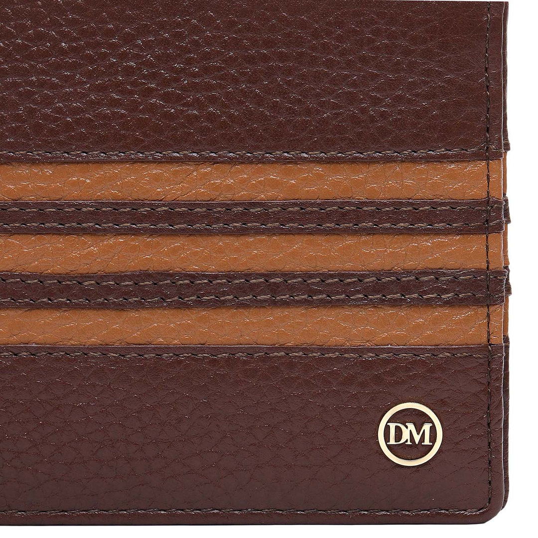 Espresso Bifold Leather Mens Wallet