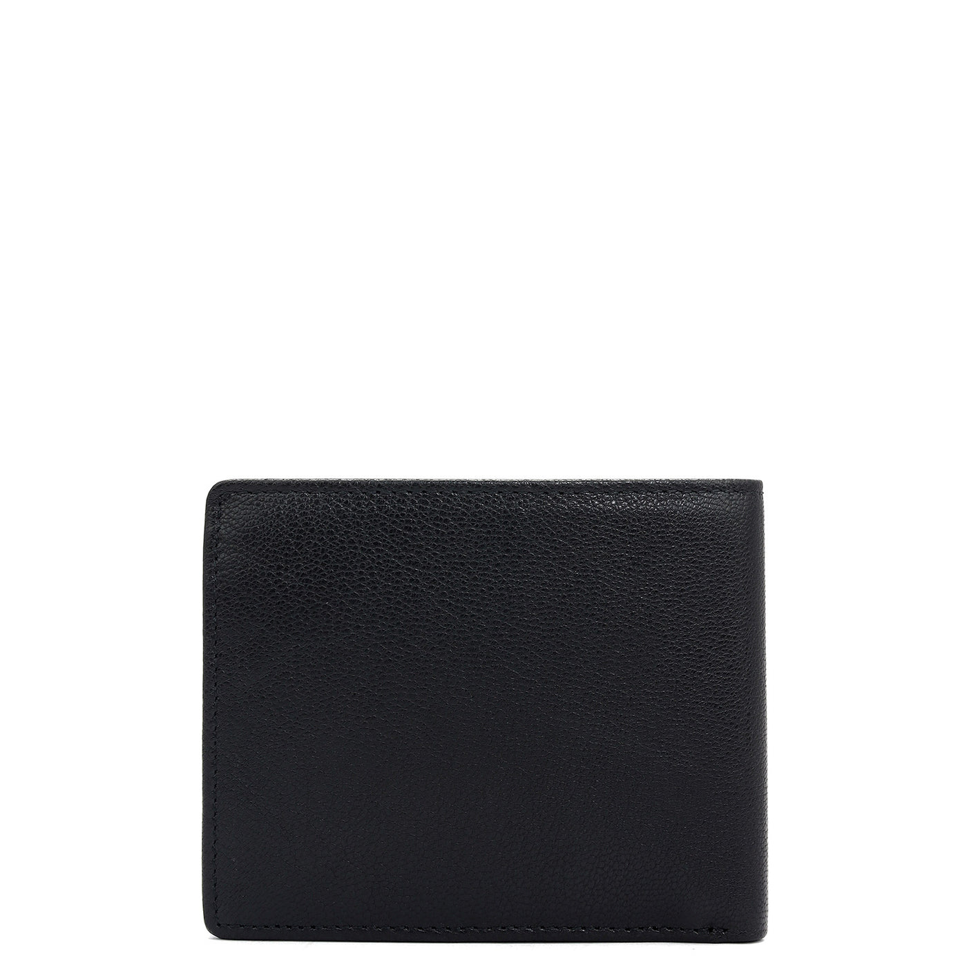 Black Bifold Leather Mens Wallet