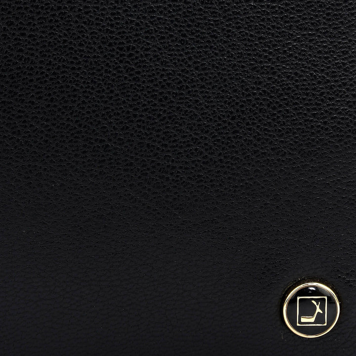 Black Bifold Leather Mens Wallet