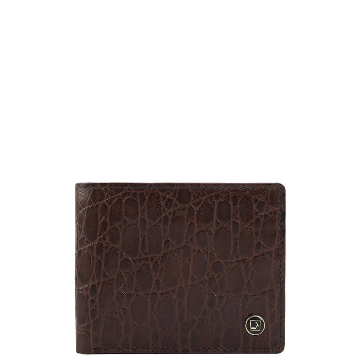 Brown Bifold Leather Mens Wallet
