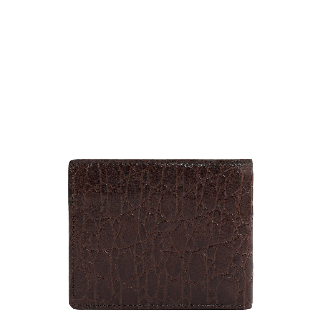 Brown Bifold Leather Mens Wallet