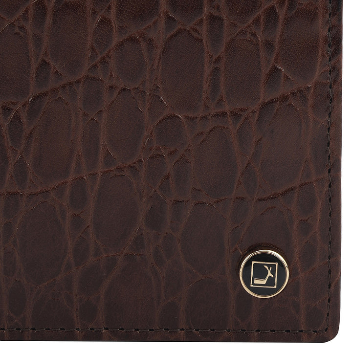 Brown Bifold Leather Mens Wallet