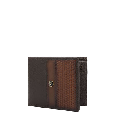 Chocolate Bifold Leather Mens Wallet