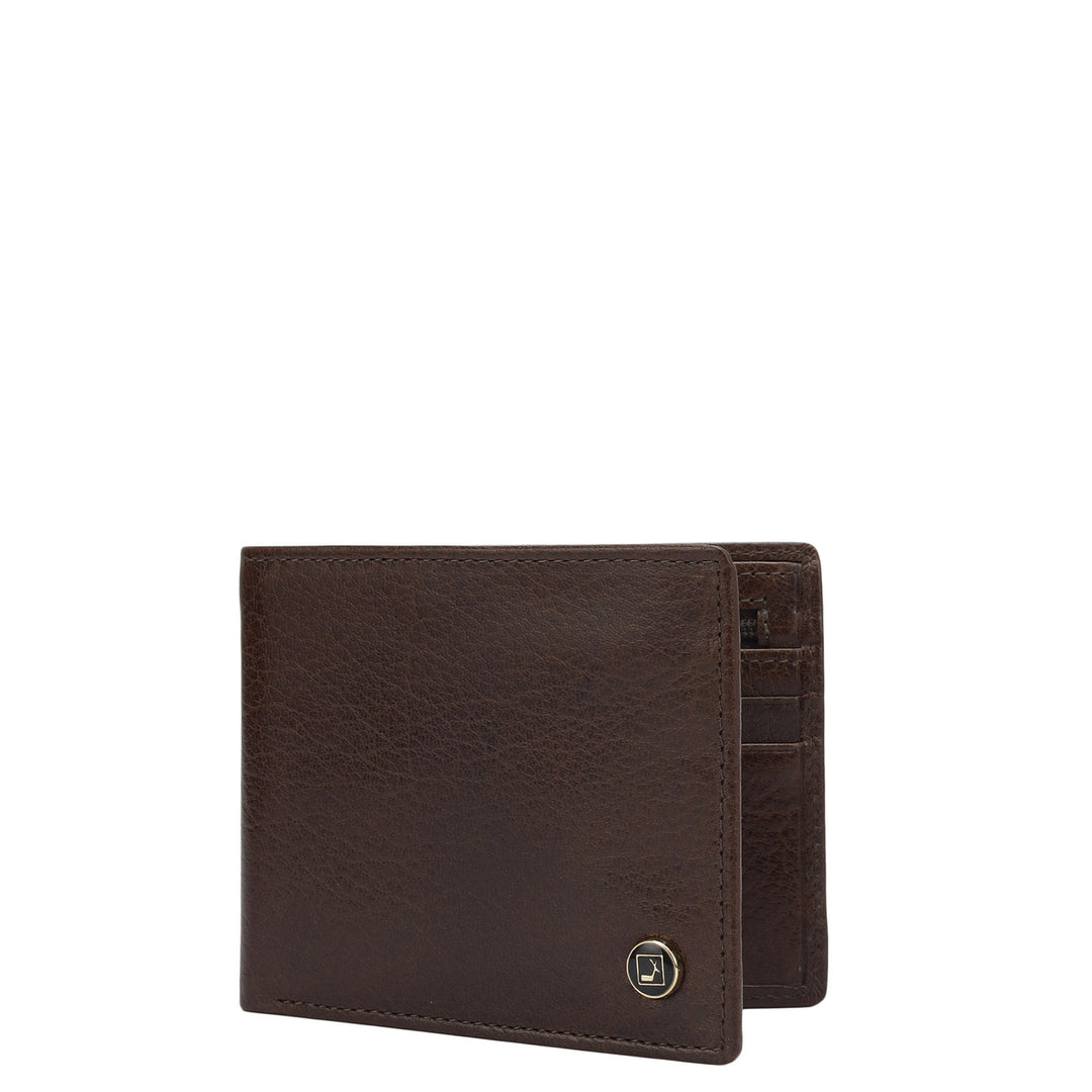 Brown Bifold Leather Mens Wallet