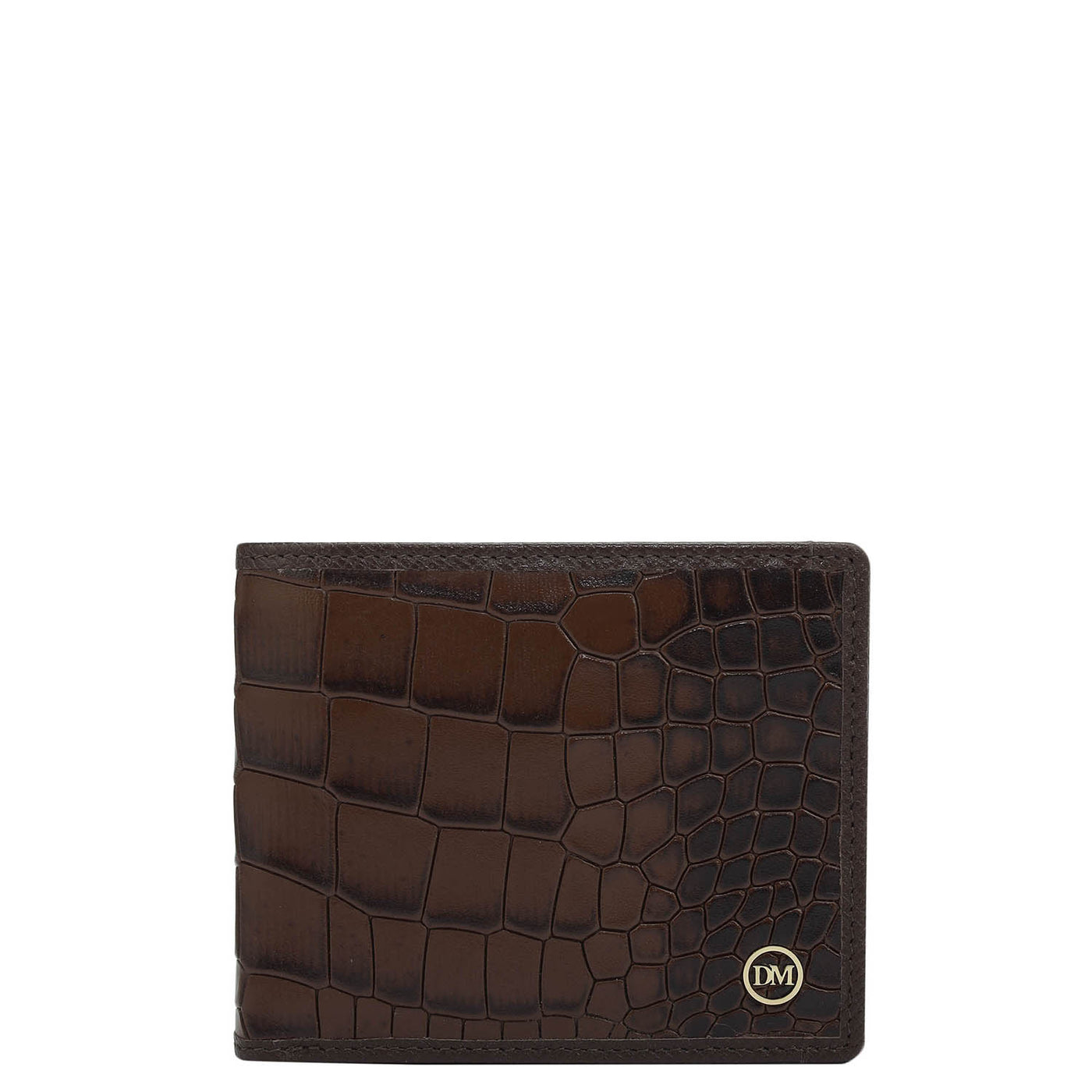 Date Bifold Leather Mens Wallet