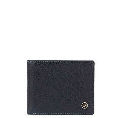 Elephant Pattern Mens Wallet - Blue